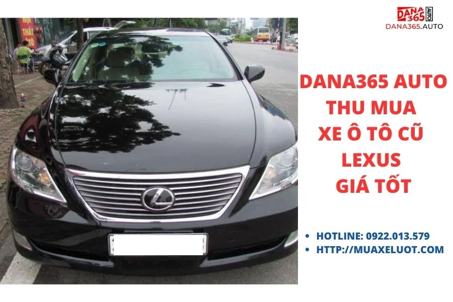 Thu mua xe ô tô cũ Lexus