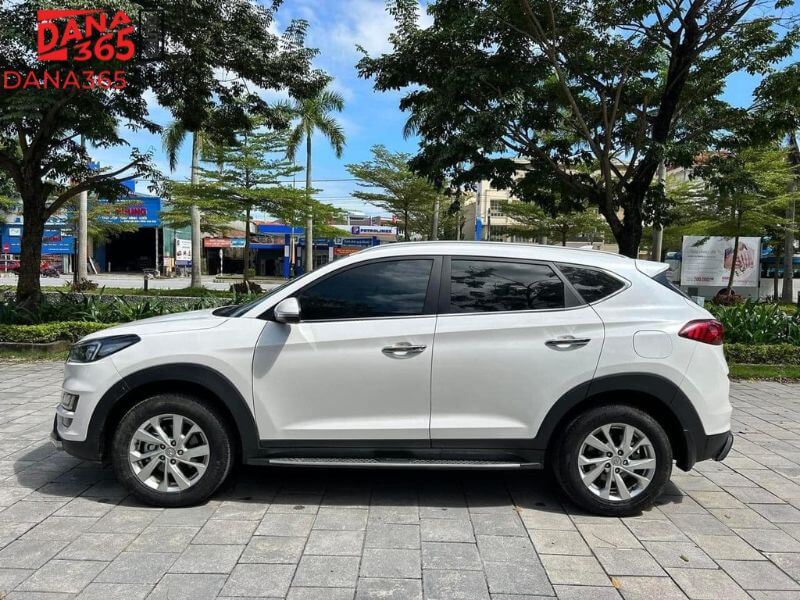 Ngoại hình Hyundai Tucson 2021 cũ