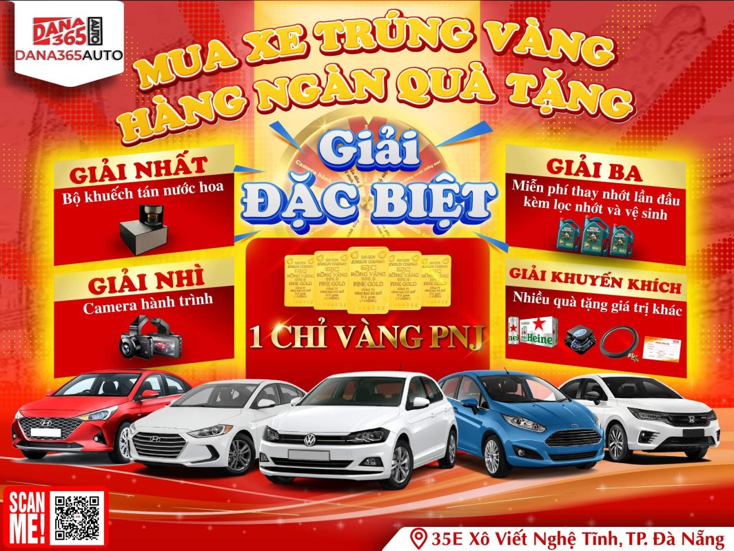 mua xe trúng vàng - hàng ngàn quà tặng