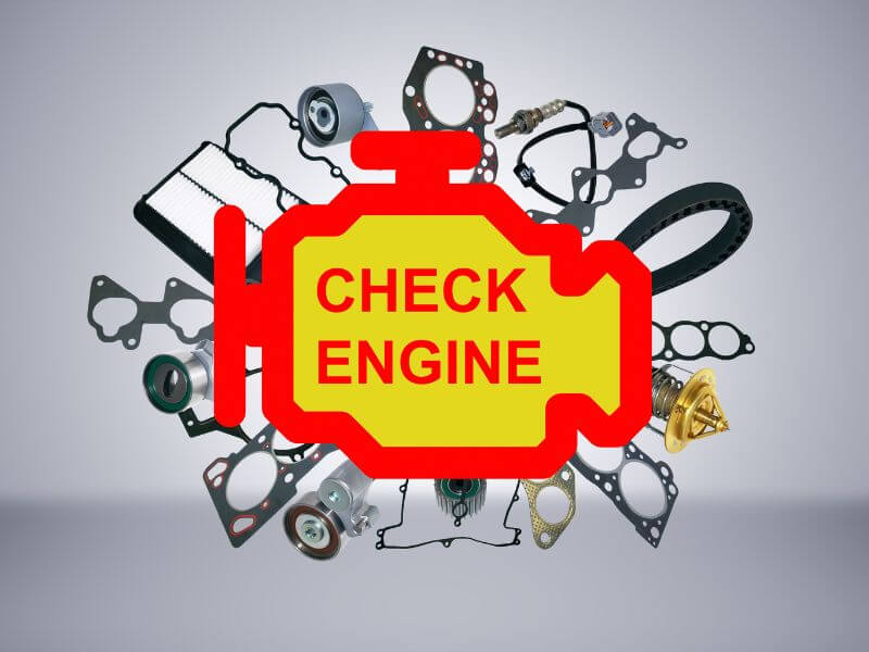 Chú ý đèn Check Engine xe ô tô