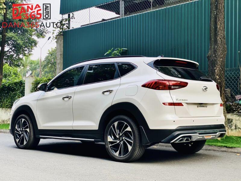 Thiết kế hông xe Hyundai Tucson 2019 cũ