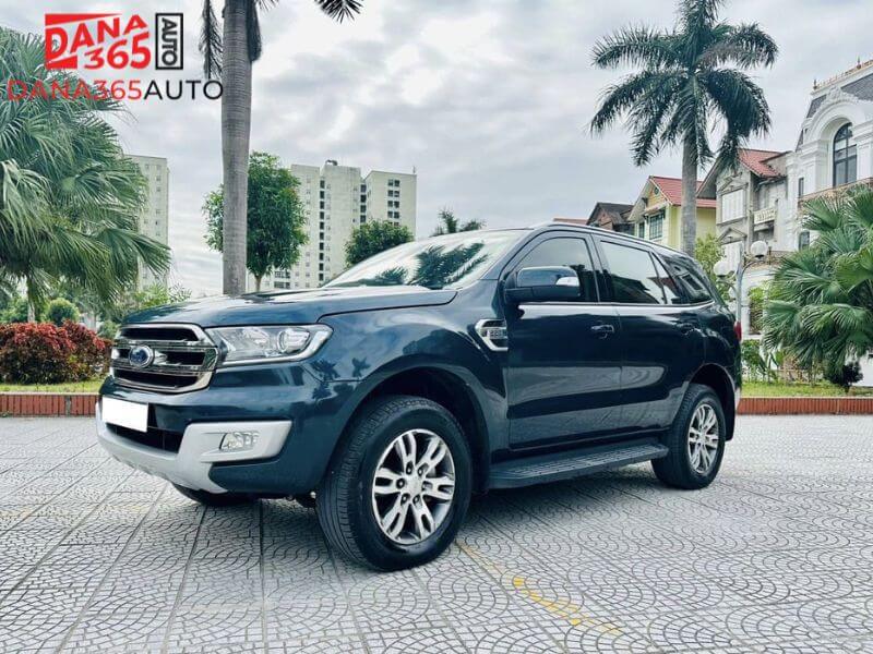 Thiết kế ngoại thất tổng thể Ford Everest 2016 cũ