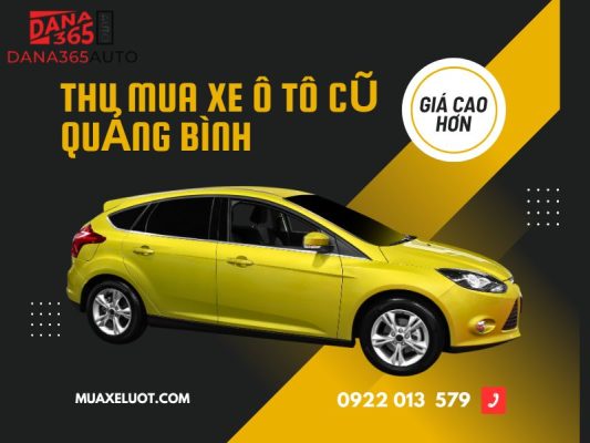 Thu mua xe ô tô cũ Quảng Bình